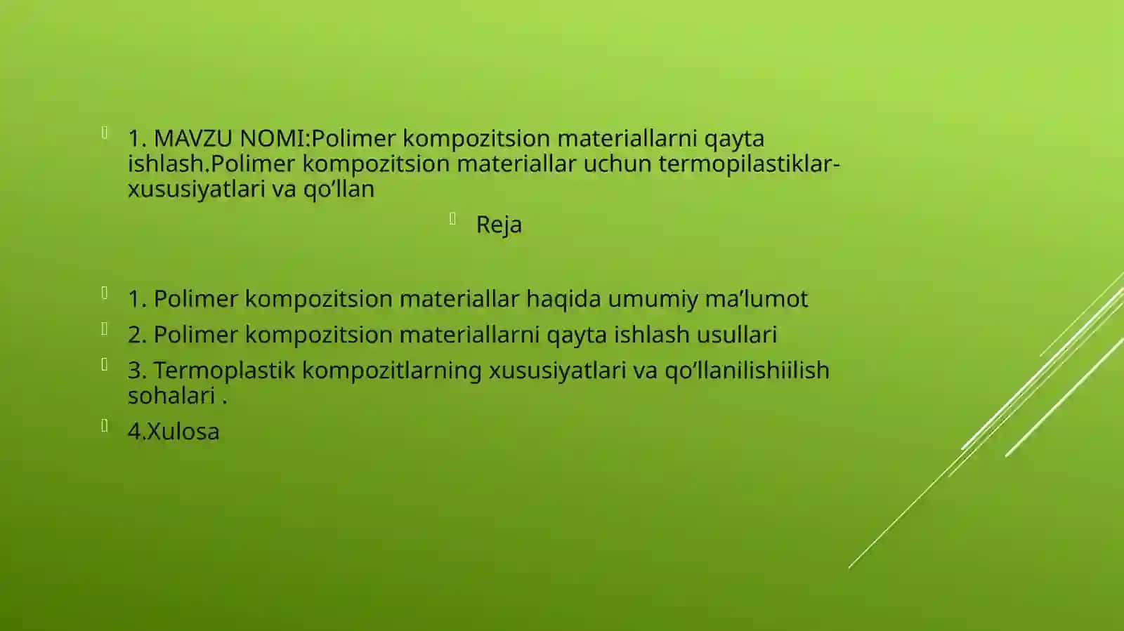 Ahmadova Charosoy - Polimerlar va Kompozitsion Birikmalar Kimyosi 2