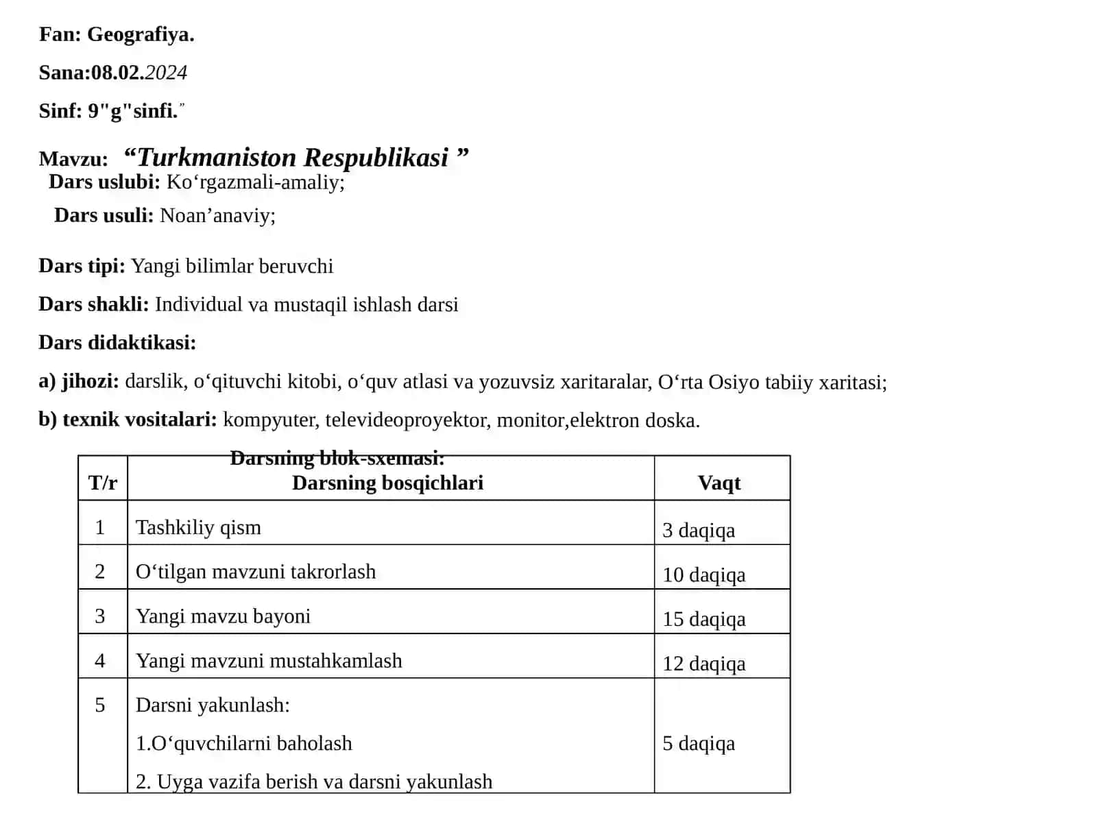 TURKMANISTON RESPUBLIKASI 2