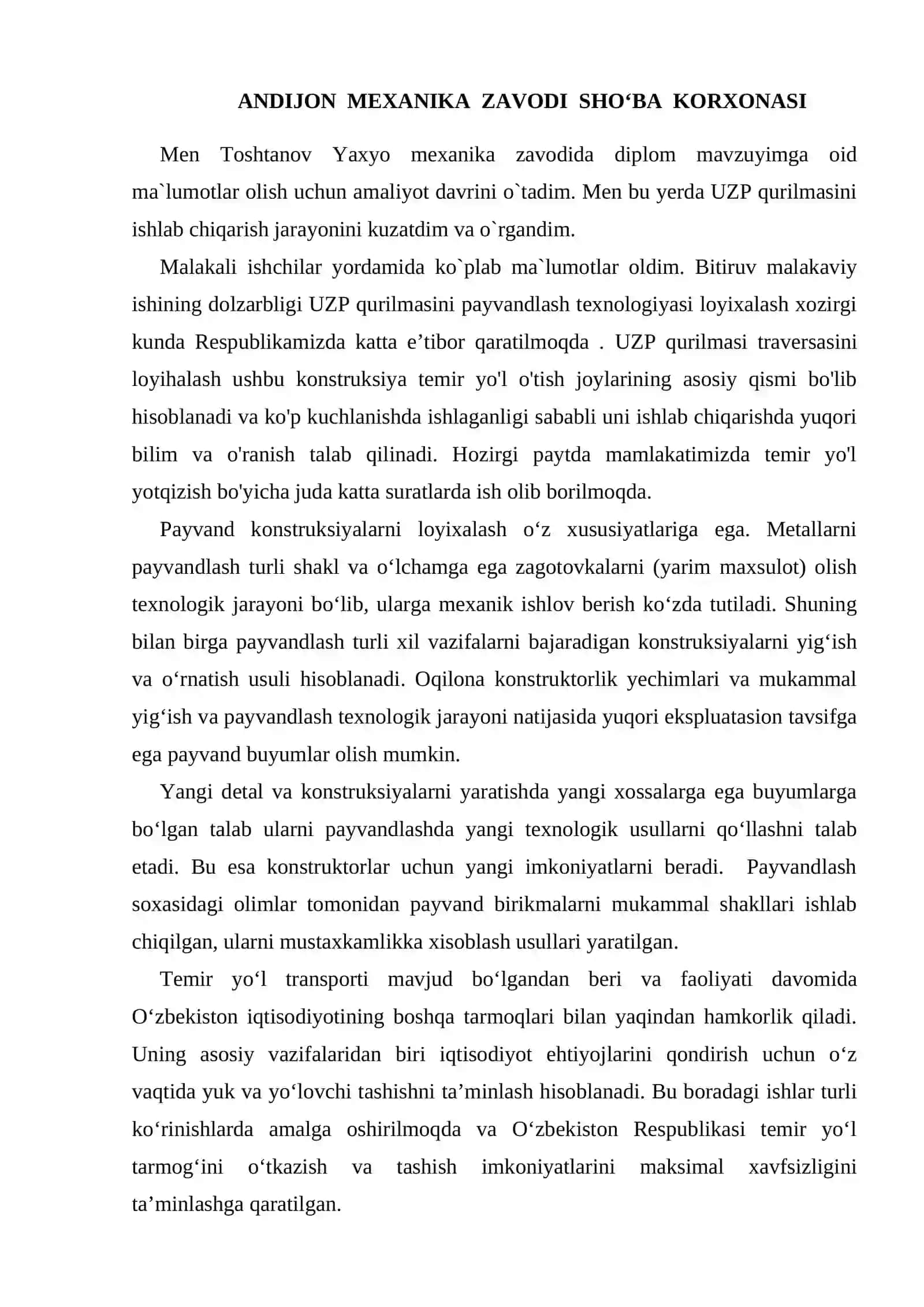 Andijon Mexanika zavodi 2