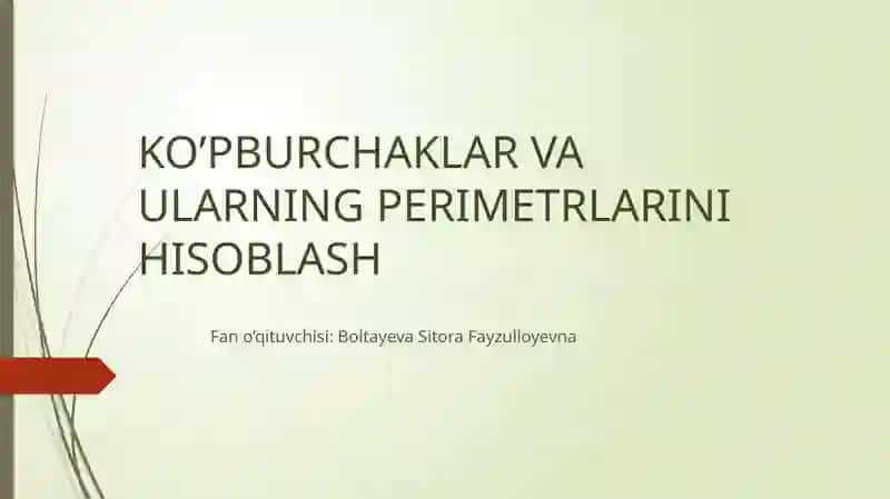 MATEMATIKA MASALA YECHISH BO’YICHA PRAKTIKUMI 2
