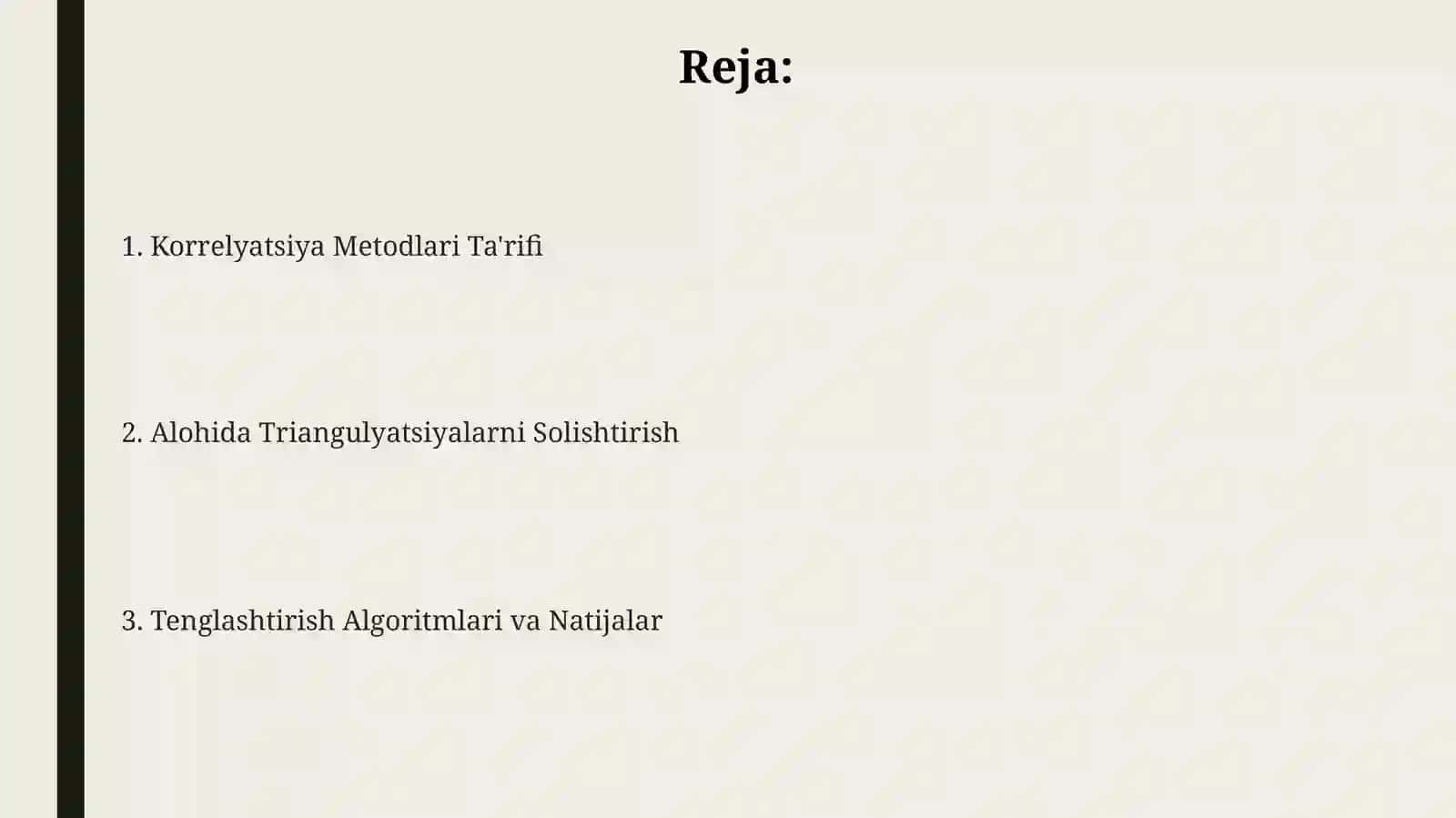 Korrelyatsiya Metodlari 2