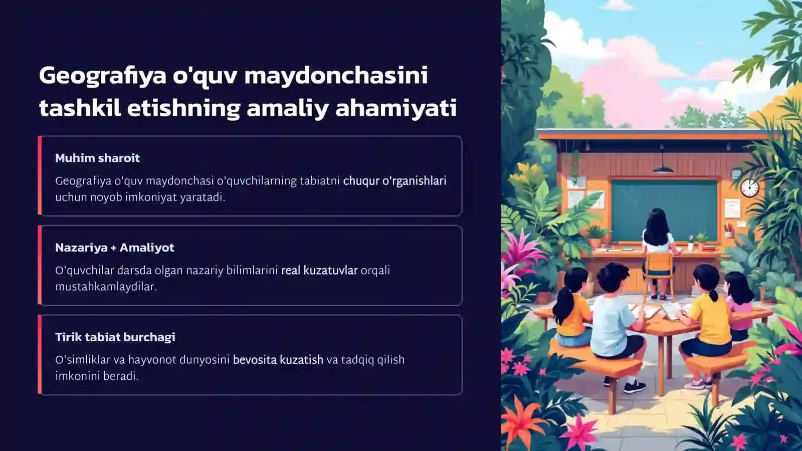 Geografiya o'quv maydonchasi 2