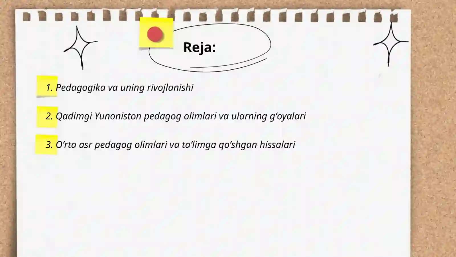 Pedagok olimlar va ularning pedagogik gʻoyalari 2