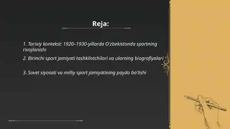 O'zbekistonda birinchi sport jamiyatning tashkil topishi 2