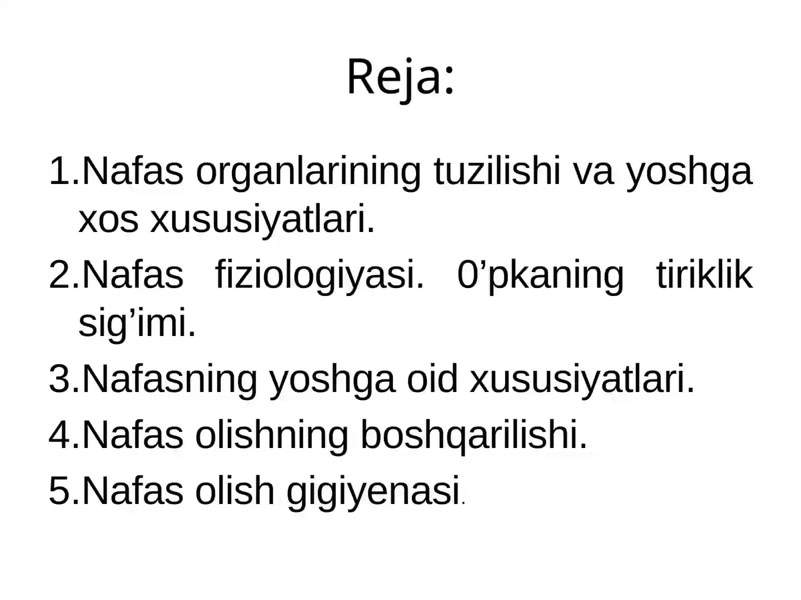 Nafas organlarining tuzilishi va yoshga xos xususiyatlari 2