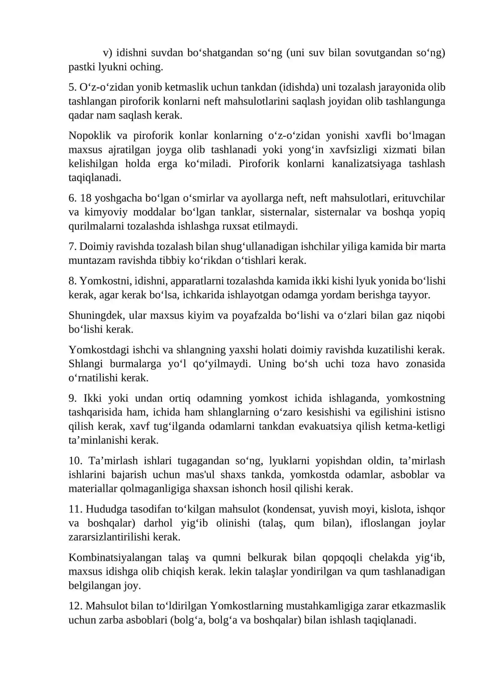 Fabrikalarda Gidravlik Ishlovchi Uskunalarda Xavfsizlik Qoidalari 2