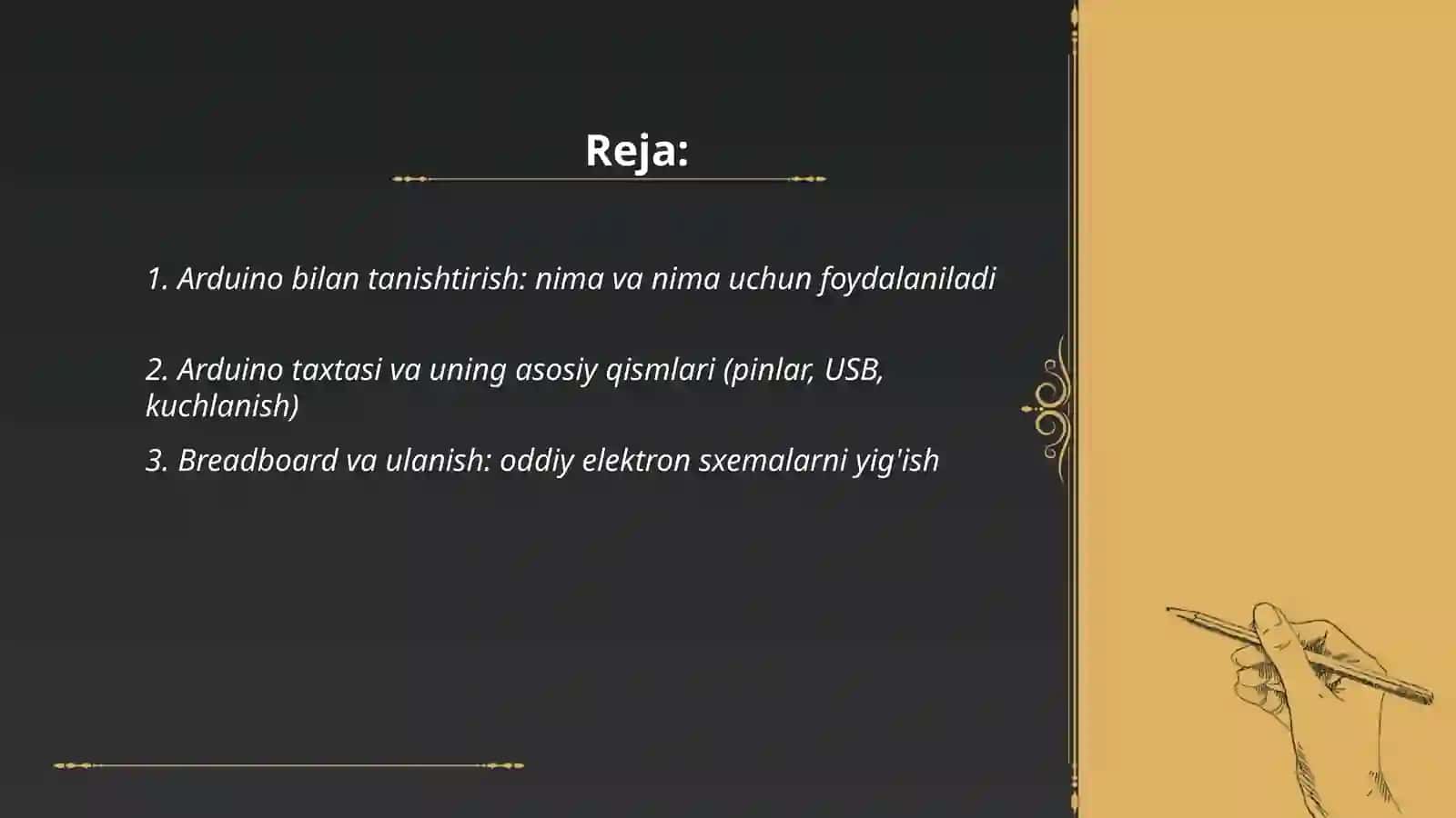 Arduino.Arduino va uning imkoniyatlari 2