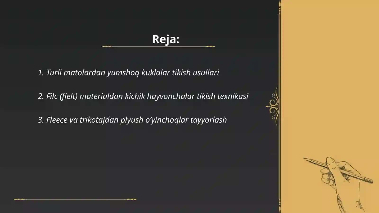 Turli materiallardan oʻyinchoqlar tikish 2