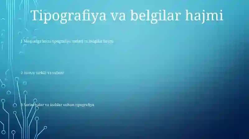 Matnning Hajm Va Mazmun Belgisiga KoʻRa Turlari 2