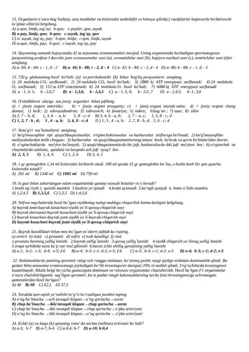 BIOLOGIYA 2