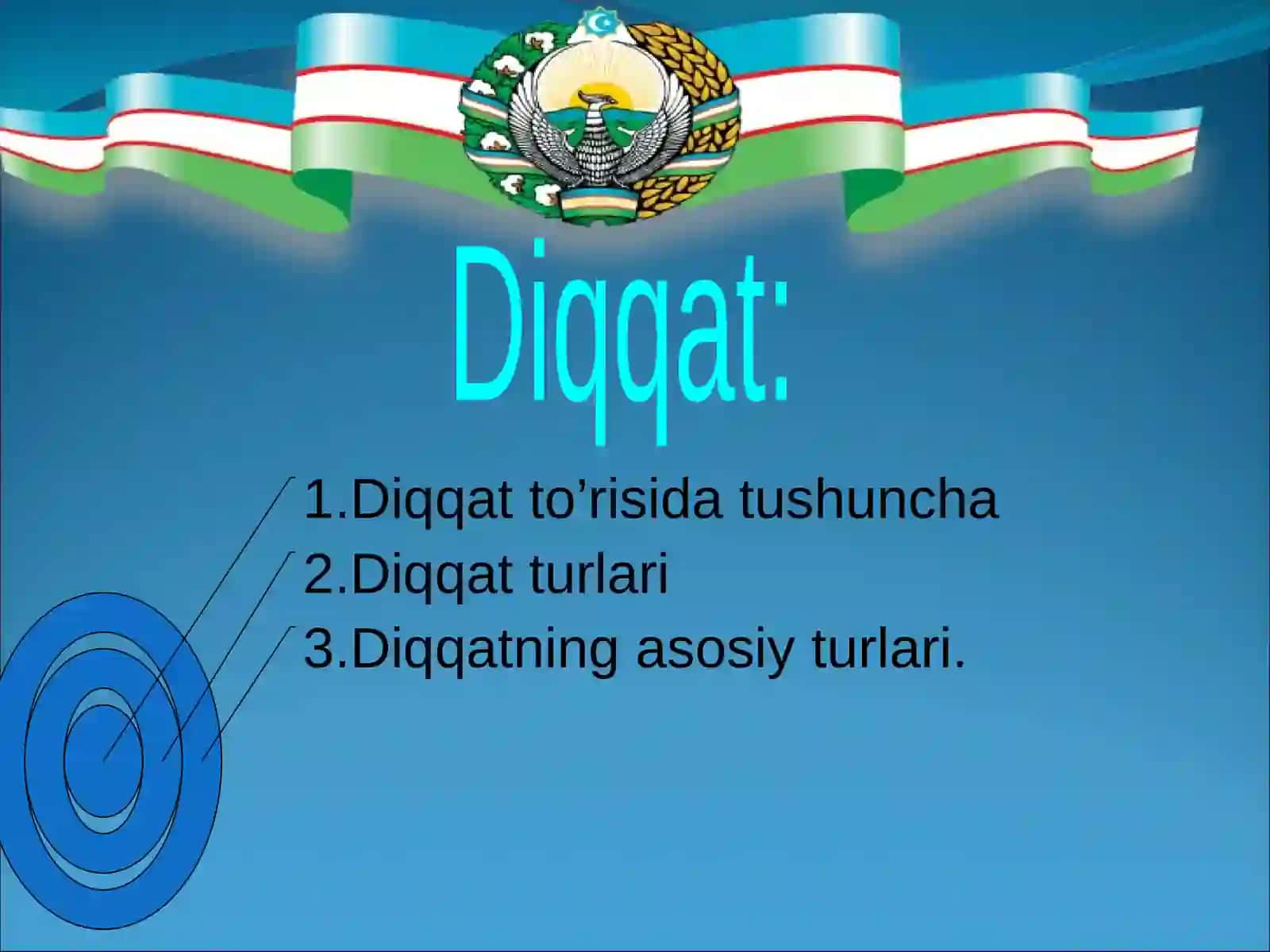 Diqqatning asosiy turlari 2