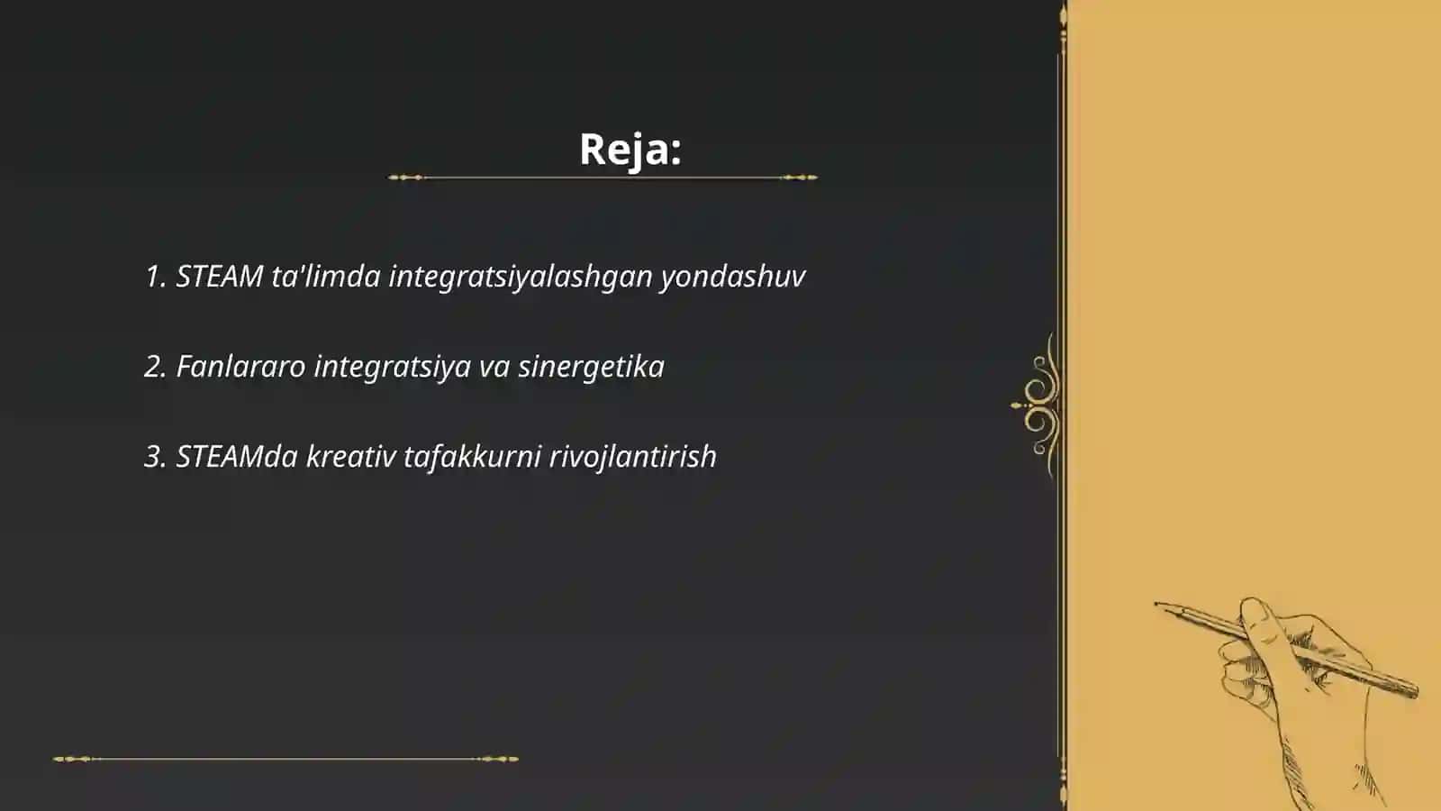 STEAM ta'lim texnalogiyalarining o'ziga xos xususiyatlari 2