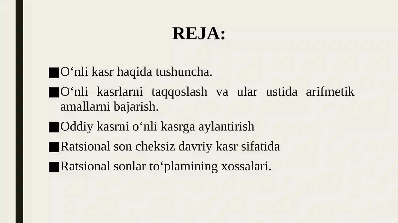 O‘nlikasrlar 2