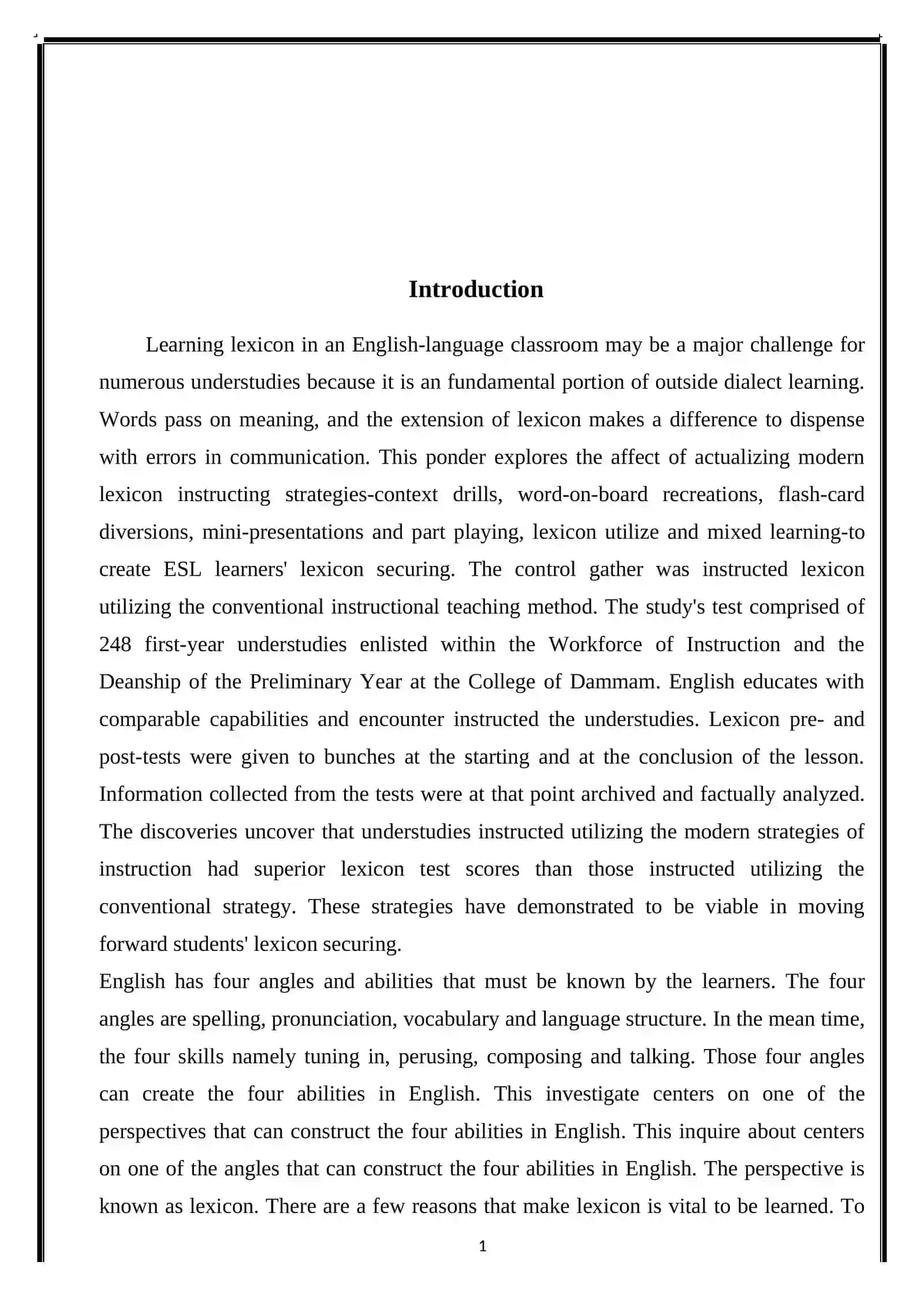 Teaching vocabulary on the topic Traditions of English speaking countries for the preintermediate level pupils 2