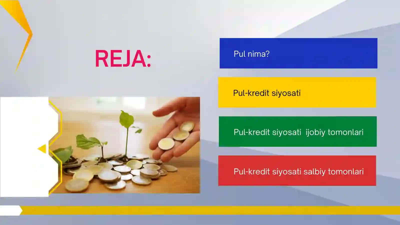 Pul-kredit siyosati 2