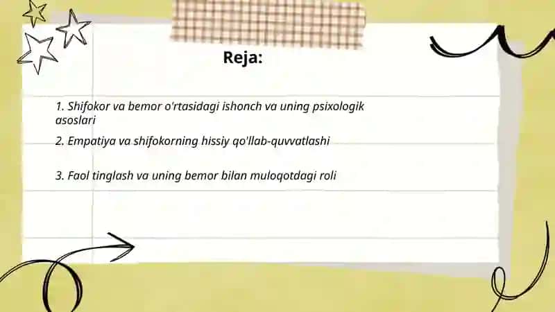 Shifokor va bemor muloqotining psixologik xususiyatlari 2