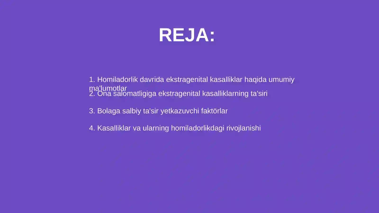 Homiladorlik davrida ekstragenital kasalliklarning ona va bola salomatligiga ta'siri 2