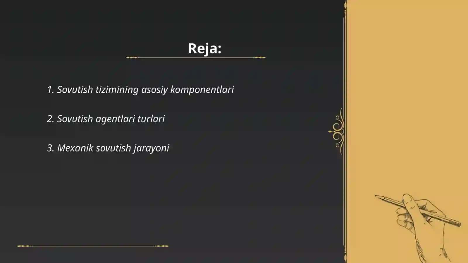 Sovutish tizimi 2