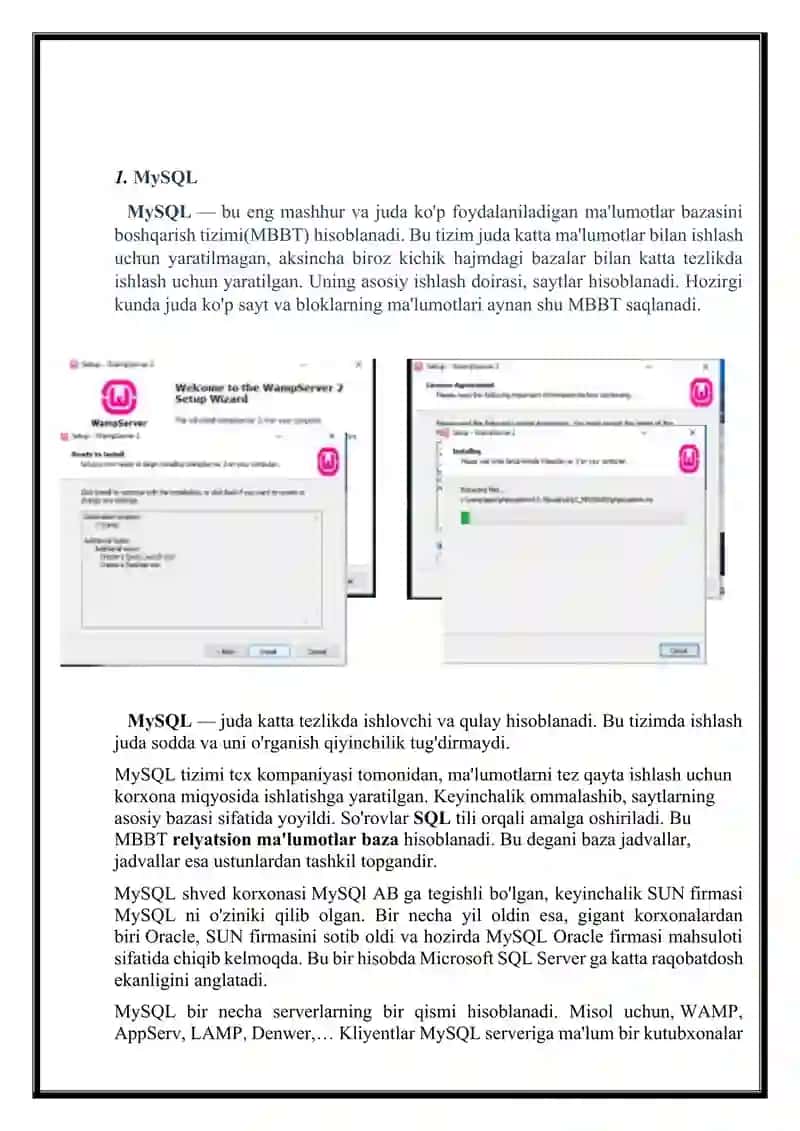 MySQL 2