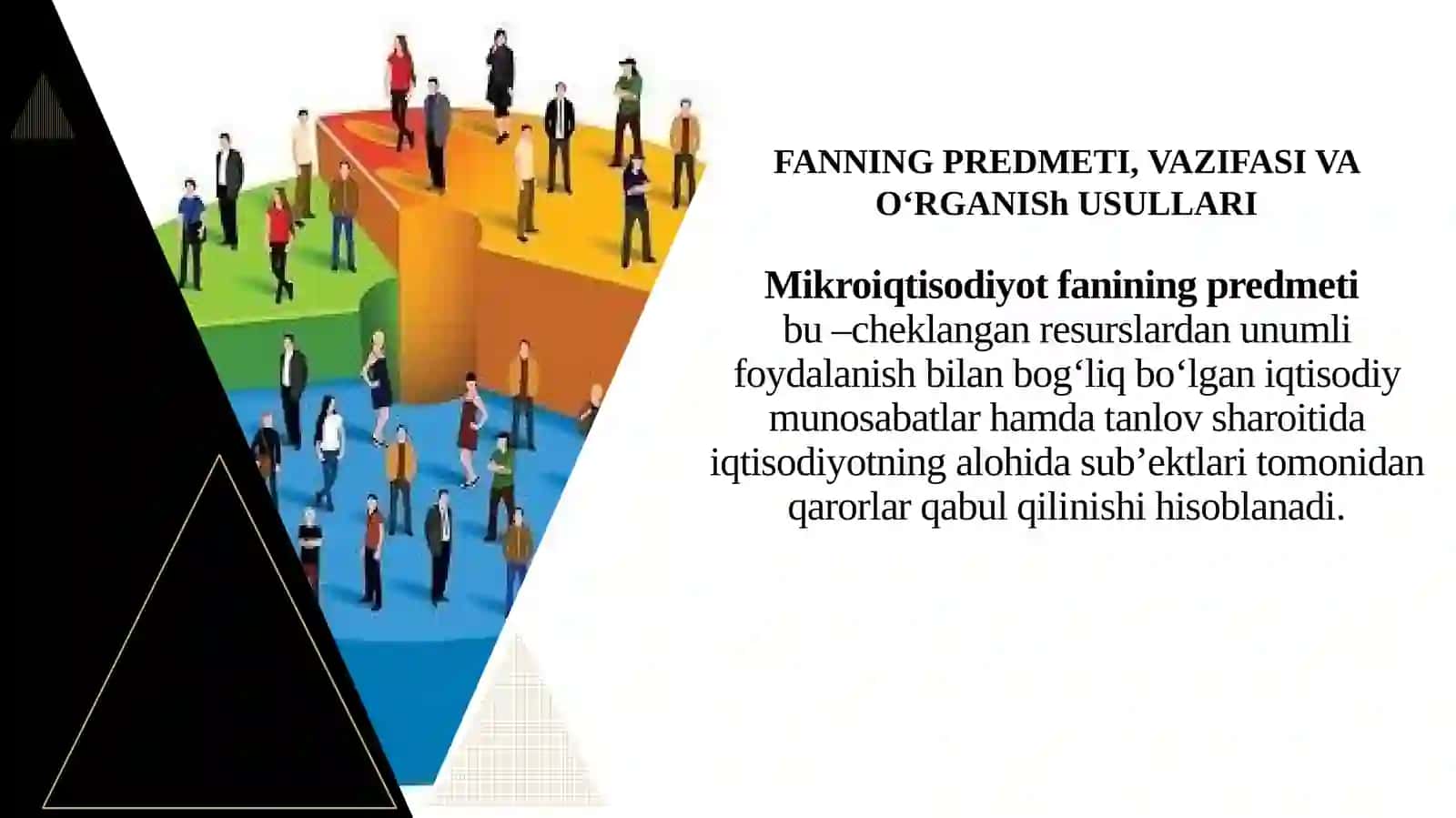 Mikroiqtisodiyot fanining predmetivavazifalari 2