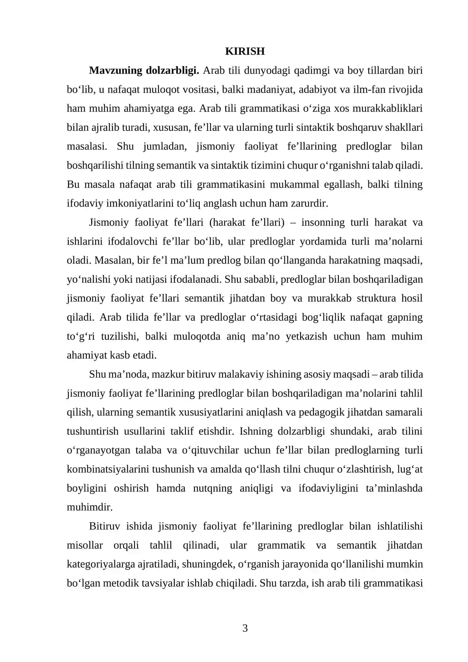 ARAB TILIDA JISMONIY FAOLIYAT FE’LLARINING LINGVISTIK XUSUSIYATLARI 2