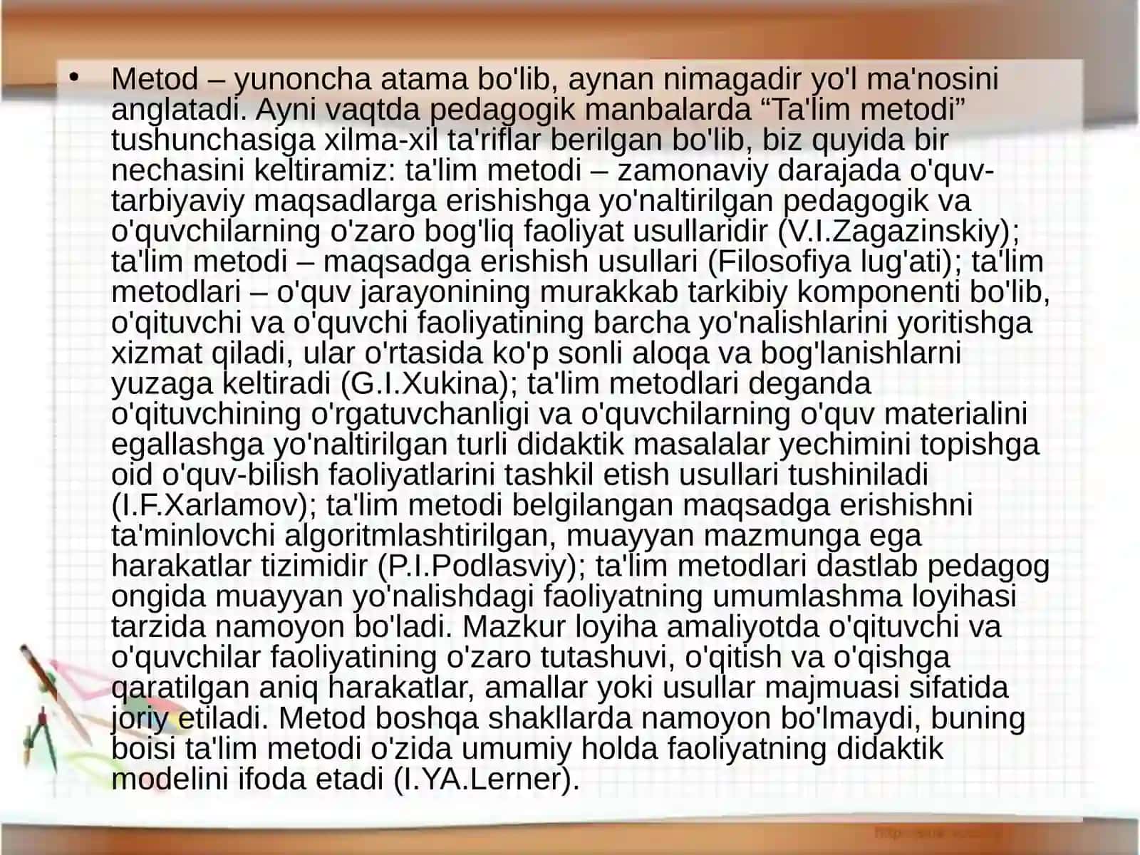 Ta’limning zamonaviy mеtоdlari va vоsitalari 2
