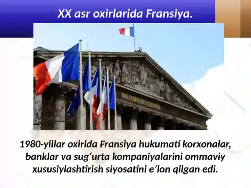 1991 – 2017-yillarda Fransiya 2