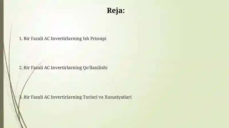 Bir Fazali AC Invertirlar 2