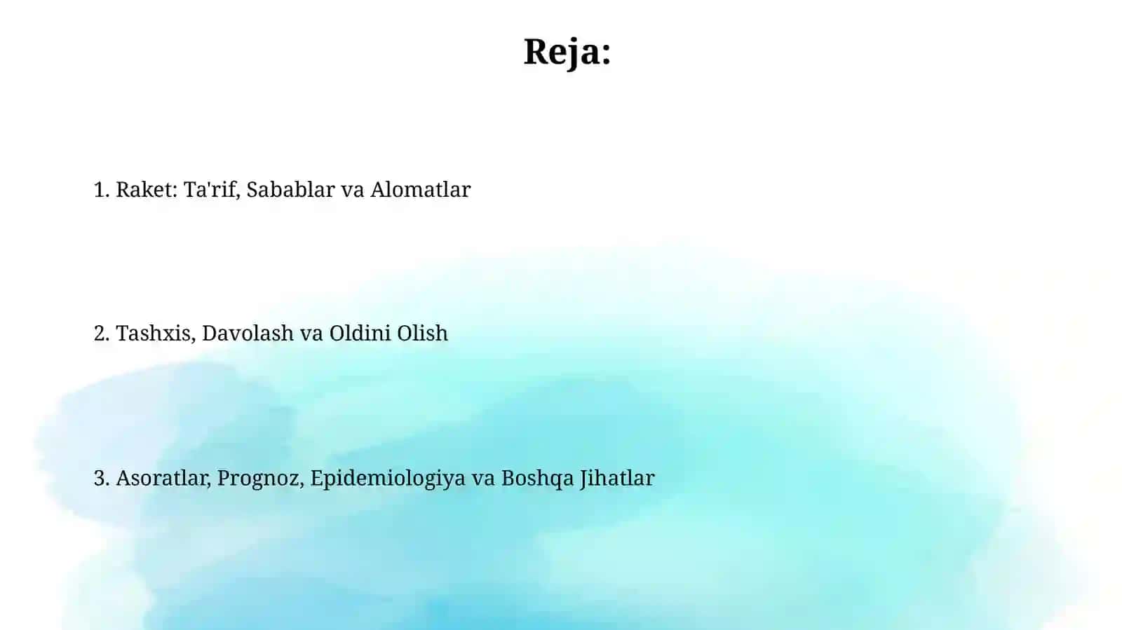 Raxitsimon kasalliklar 2