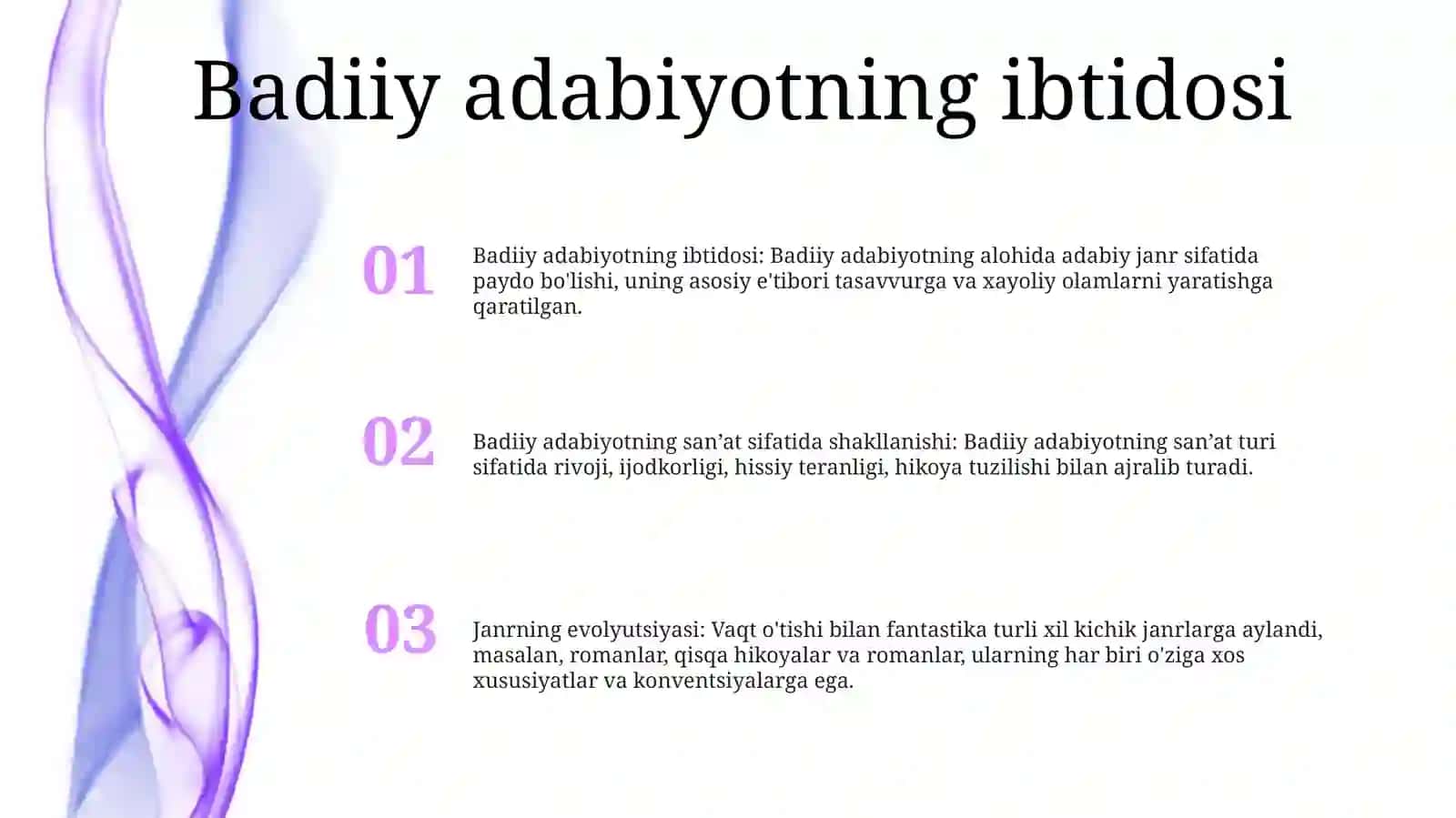 Badiiy Adabiyotning Sanat Sifatida Shakllanishi 2