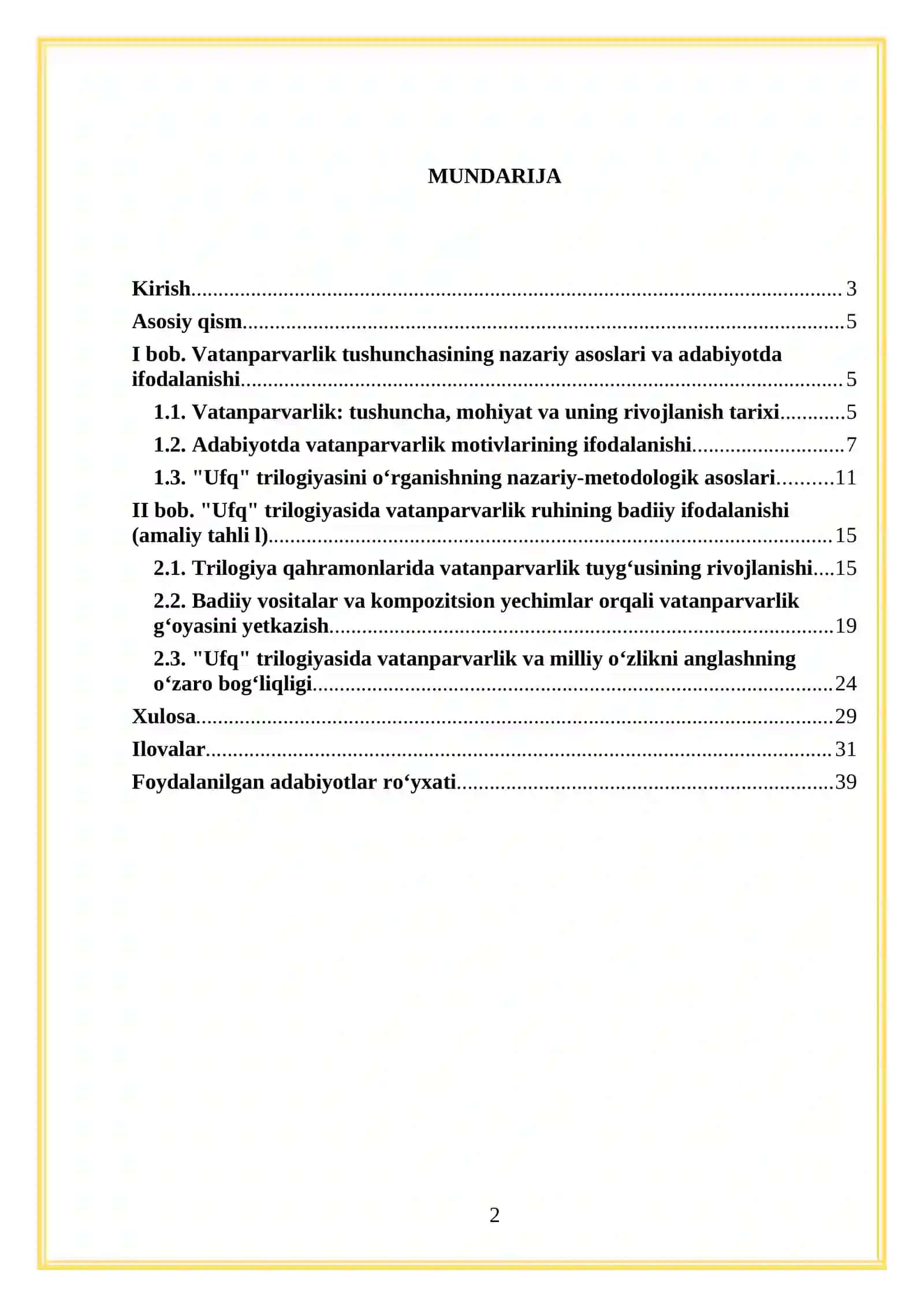 Ufq trilogiyasidan vatanparvarlik ruhining tasviri 2