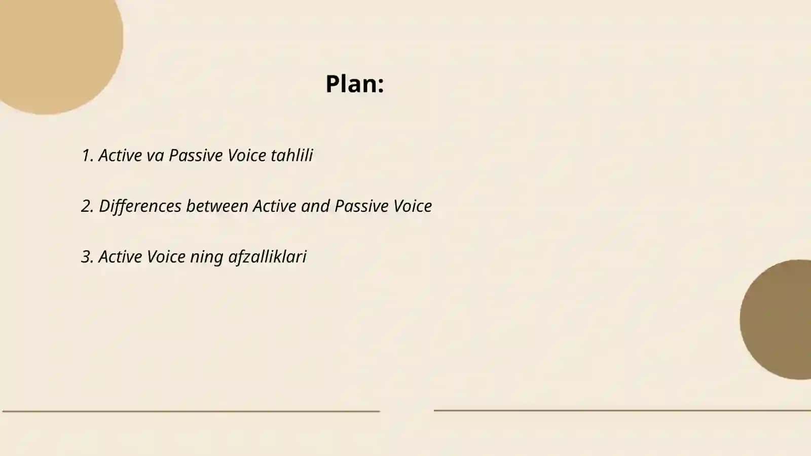 Active va Passive Voice 2