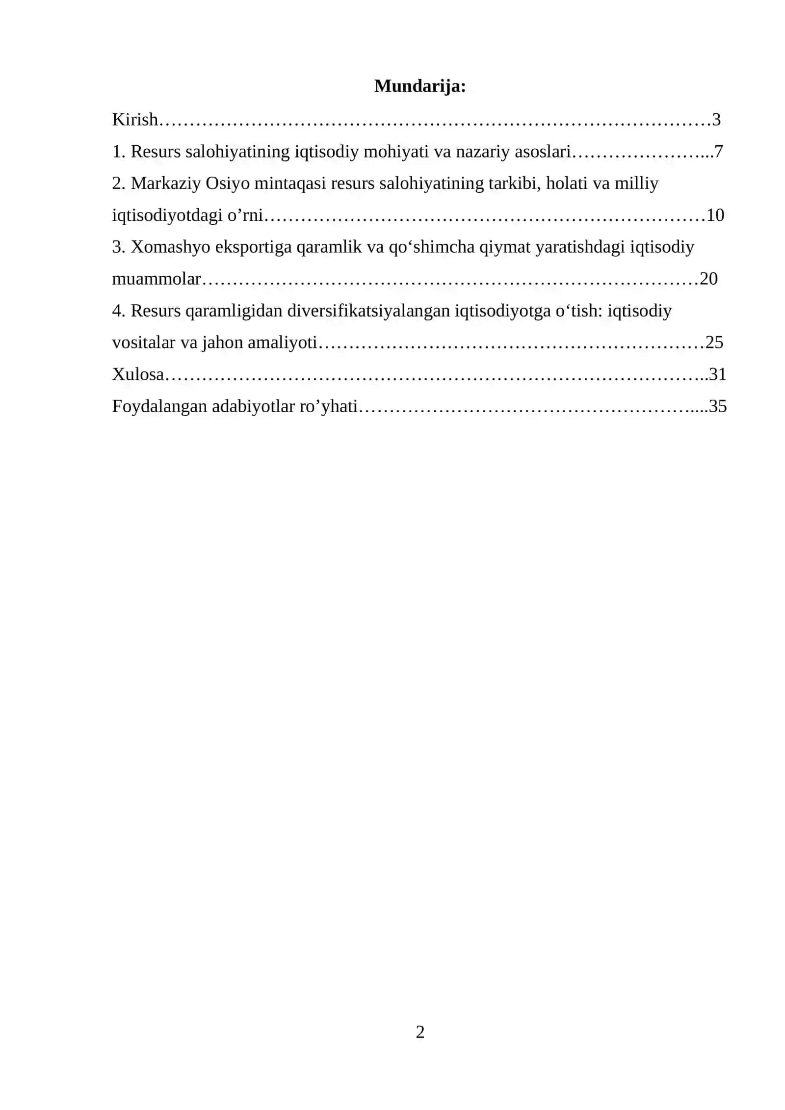 “Fransiya iqtisodiy rivojlanish modeli davlat sektori va ijtimoiy-iqtisodiy siyosat xususiyatlari” kurs ishi 2