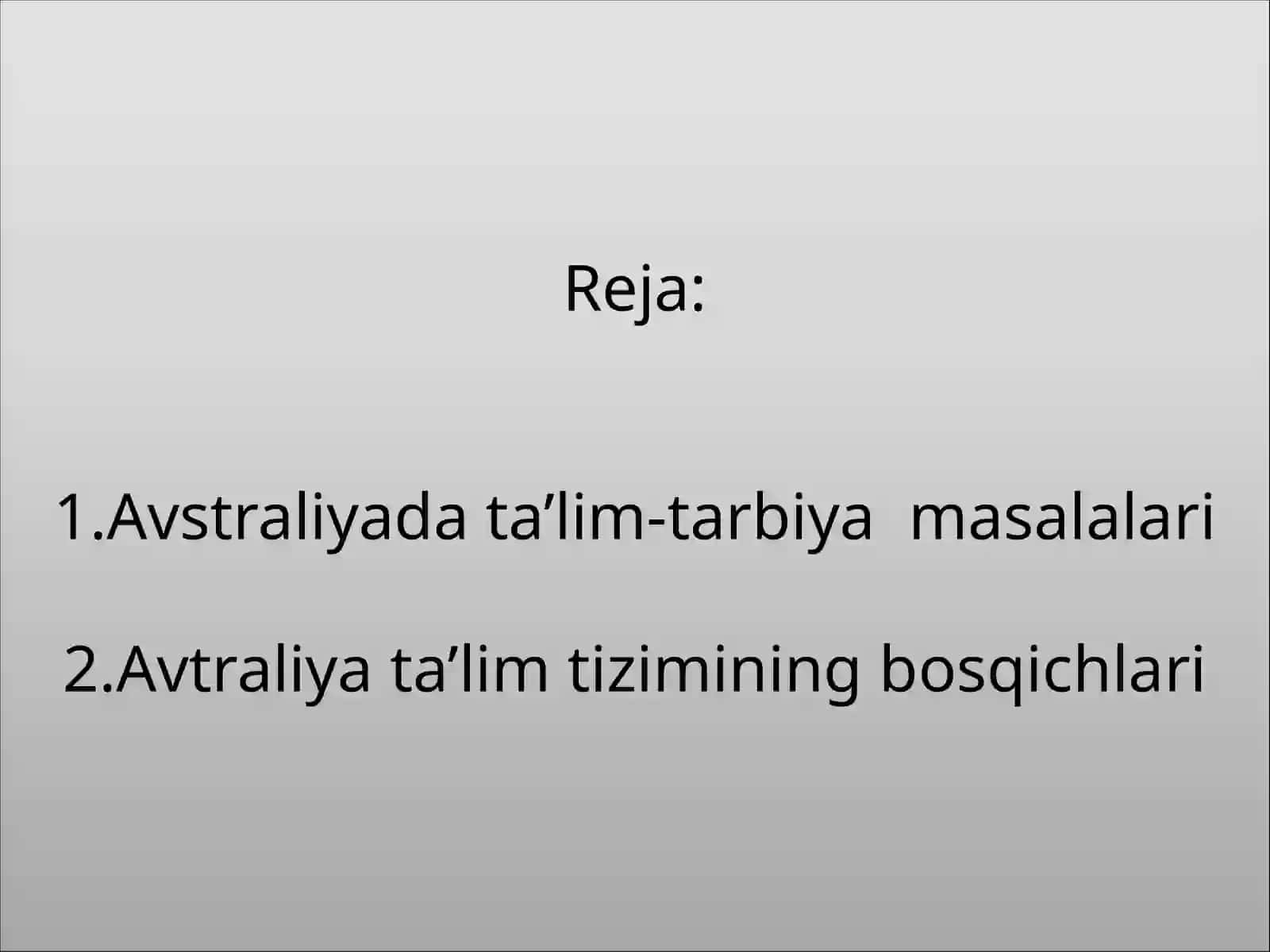 Rivojlangan xorijiy mamlakatlarda ta’lim tizimi 2