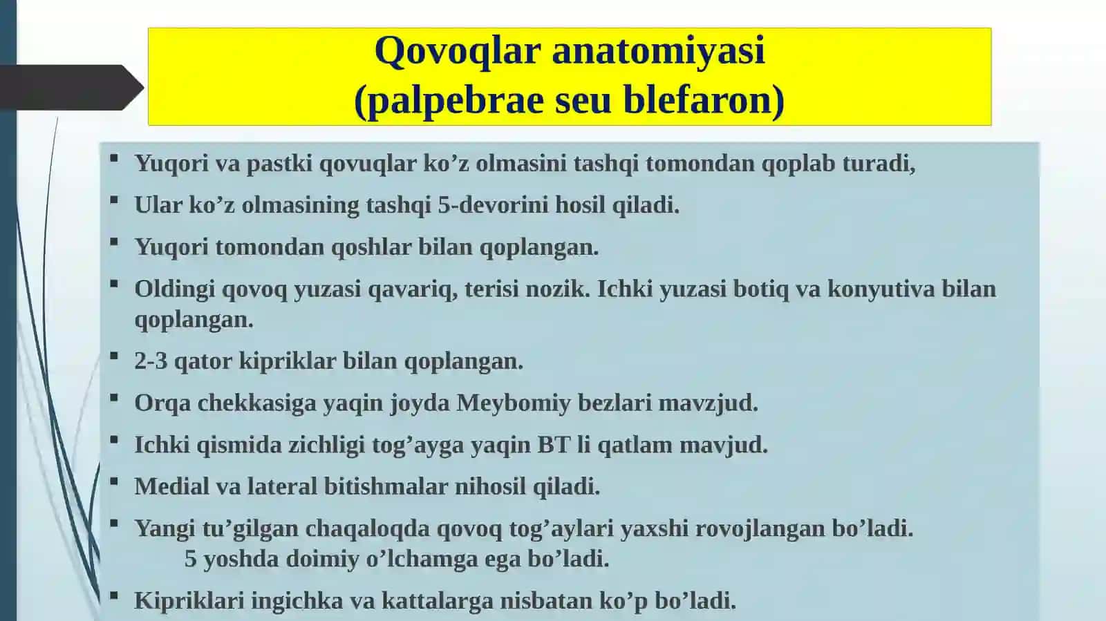Qovoqning tug’mava ortirilgankasalliklari 2