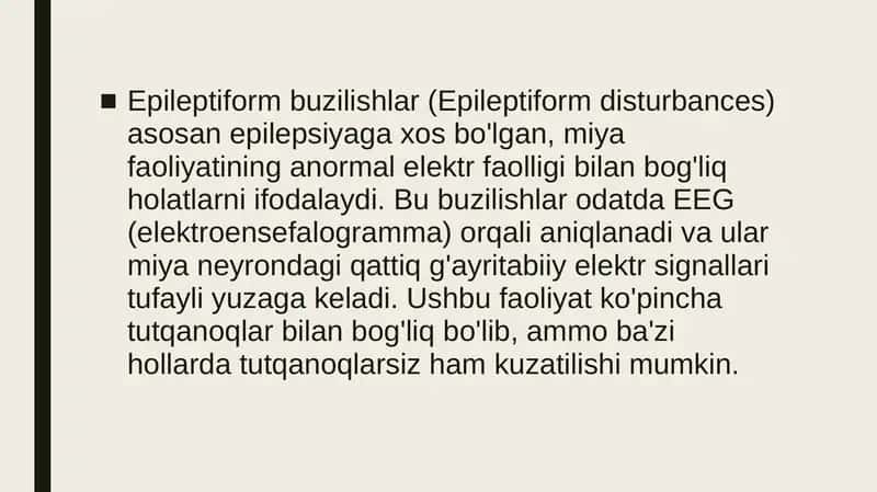 Epileptoform buzilishlar 2