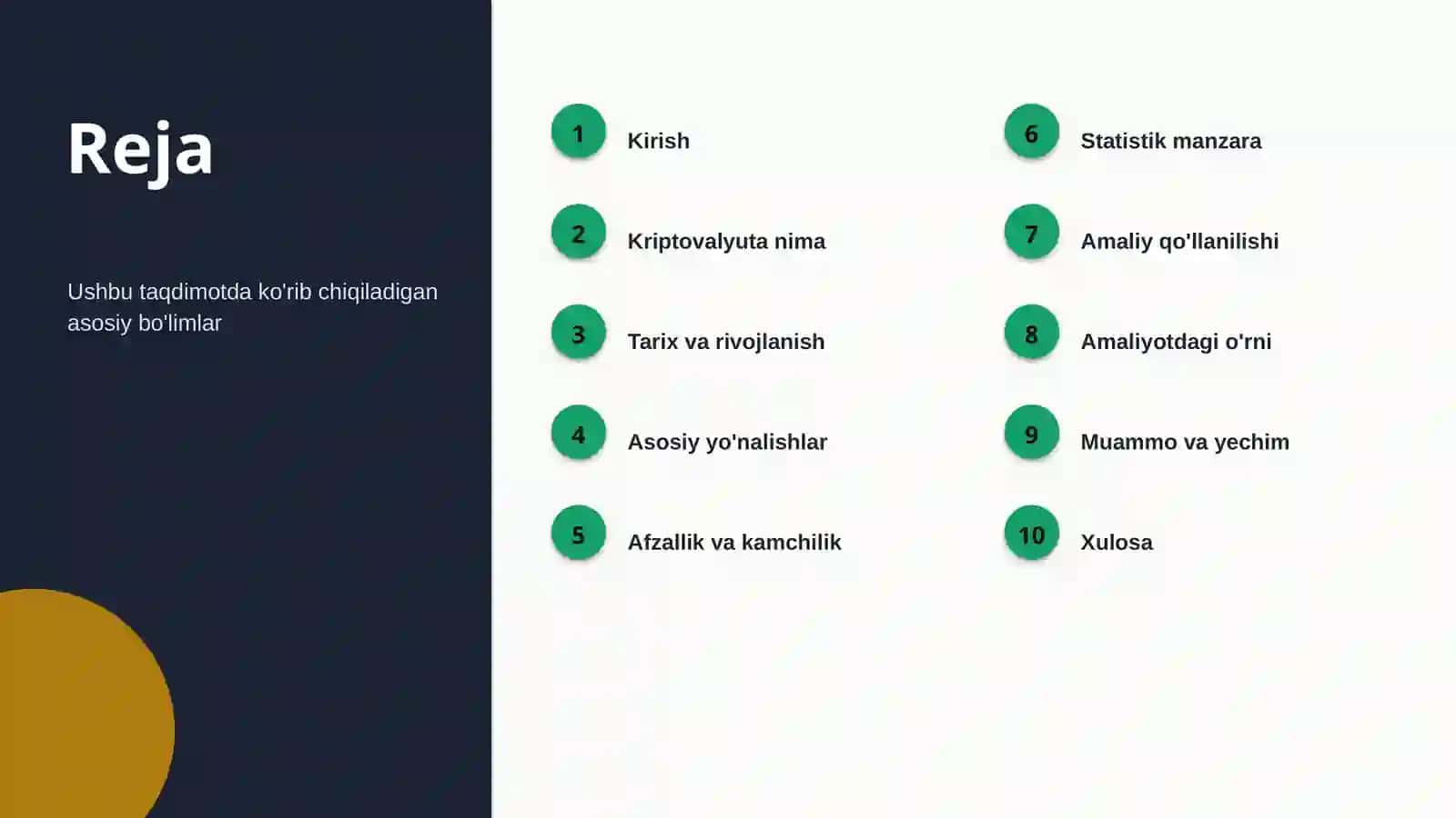 Kriptovalyuta Metodlari va usullari 2