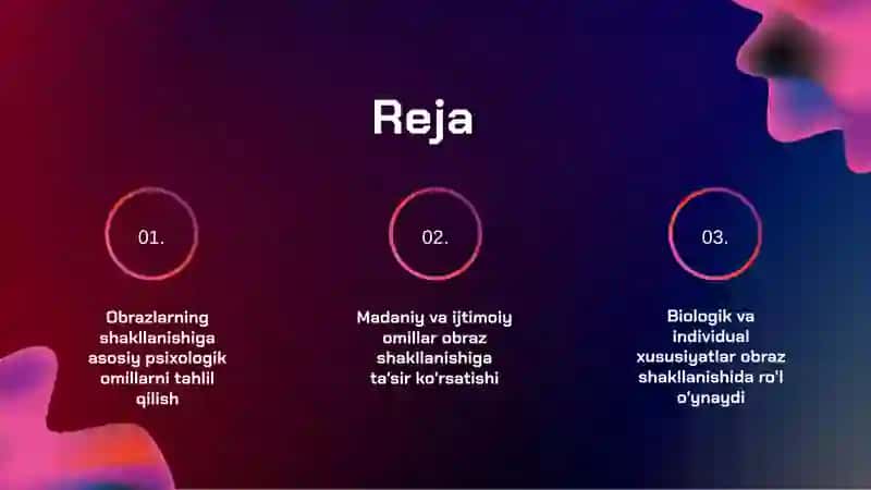 Obrazlar shakllanishiga tasir etuvchi omillar 2