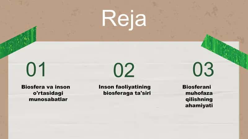 Biosfera va odam 2