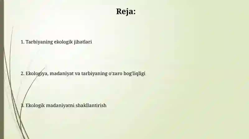 Barqaror Rivojlanish va Kelajak Avlodi 2