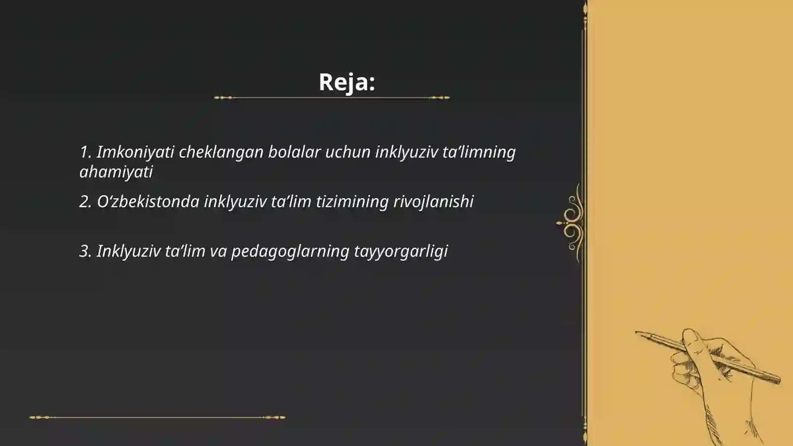 Imkoniyati cheklangan bolalar uchun inklyuziv taʼlim 2