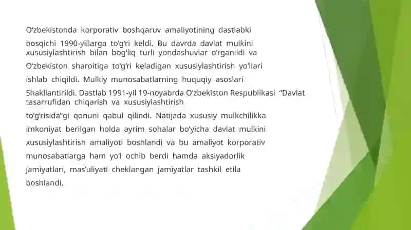 Mahalliy ishlab chiqaruvchilarning faoliyatini samarali tashkil etish 2