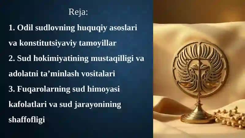 Odil sudlovni amalga oshirish mexanizmlari 2