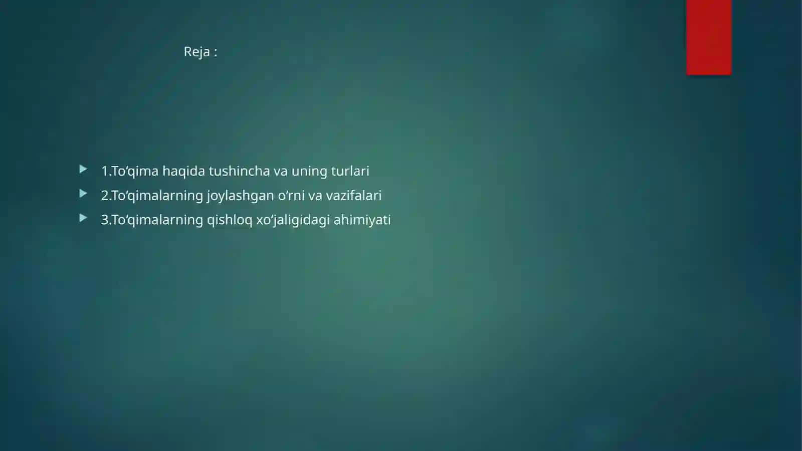 O‘simlik to‘qimalari va ularning qishloq xo‘jaligidagi axamiyati 2