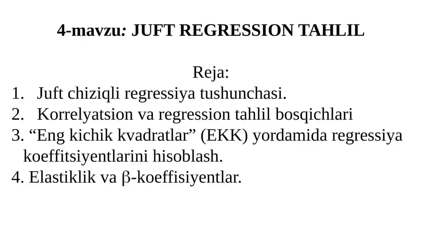 JUFT REGRESSION TAHLIL 2