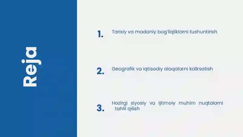 O'zbekiston va Tojikiston aloqalari haqida 2