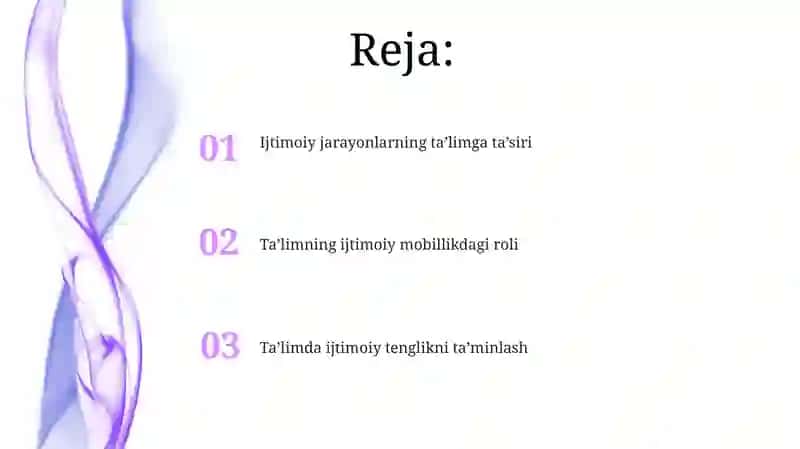 Ijtimoiy jarayonlar ta'siri 2