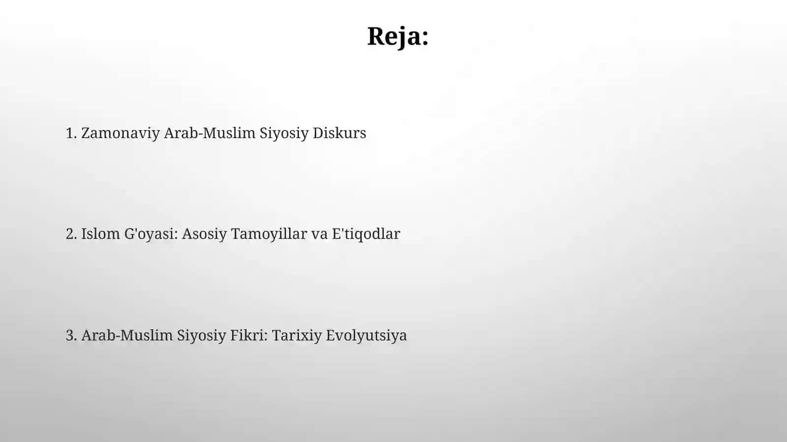 Islom Moliyasi va Iqtisodiy Rivojlanish 2