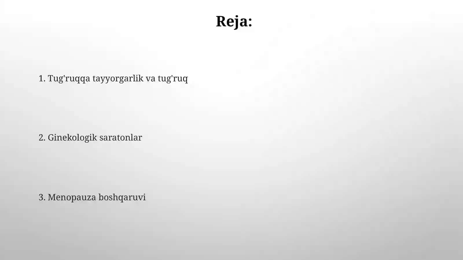 Akusherginekologiya 2