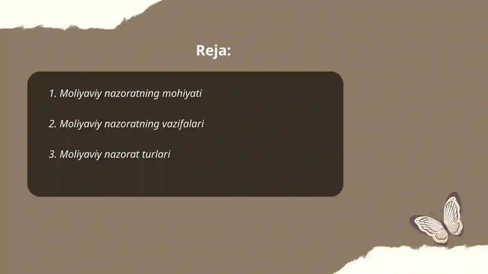 Moliyaviy nazorat 2